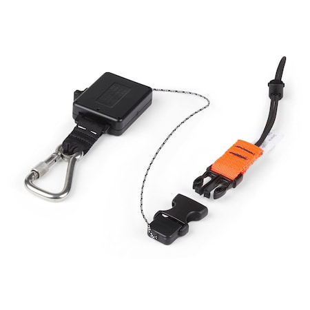 Gripps Gear Keeper Retractable Tool Tether With Lock, 2lbs H01127